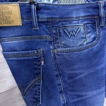 Wood machine Ankle Fit Jeans