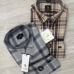 logoff imported checks shirt