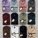 logoff imported velvet shirt