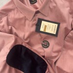 logoff imported velvet shirt