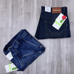 Wood machine Balloon fit Jeans