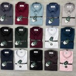 Black letter imported satin shirts