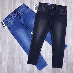 Wood machine Ankle Fit Jeans