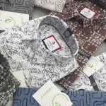 logoff oxford printed shirt