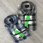 logoff melange checks shirt