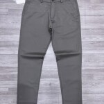 wood machine slim fit cotton pant