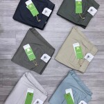 black letter cargo cotton pant