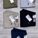 DUSTER BLUE COTTON LINEN PANT