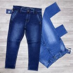 Wood machine Ankle Fit Jeans