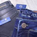Wood machine Ankle Fit Jeans