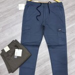 wood machine cargo cotton pant