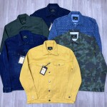 black letter denim jacket