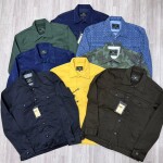 black letter denim jacket