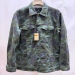 black letter denim jacket