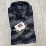 logoff lycra printed shirt