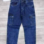 carbon plus baggy cargo fit jeans pant