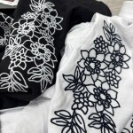 logoff embroidery shirt