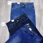 Wood machine Ankle Fit Jeans