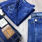 Wood machine Ankle Fit Jeans