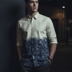 logoff premium quality pure cotton shirt