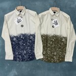 logoff premium quality pure cotton shirt