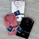 logoff oxford plain shirt