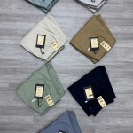 black letter cargo cotton pant