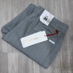 carbon plus baggy linen pant