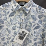 logoff premium cotton printed shirt