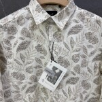 logoff premium cotton printed shirt