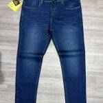 wood machine big size jeans pant