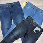 Wood machine Ankle Fit Jeans