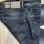 Wood machine Ankle Fit Jeans