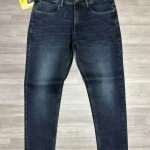 Wood machine Ankle Fit Jeans