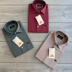 wood machine imported lyocell linen shirt