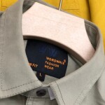 Word wale double pocket shirt